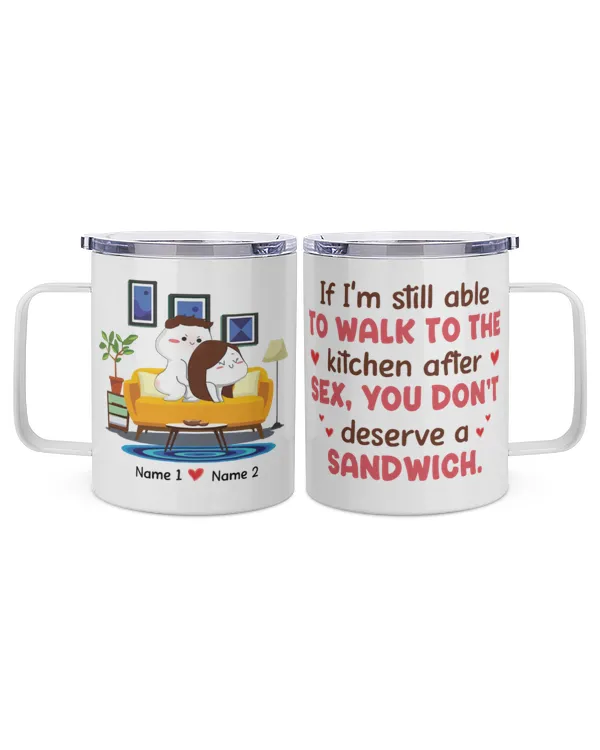 If I can still walk into the kitchen after. Personalized Mug, Funny Gift For Couple