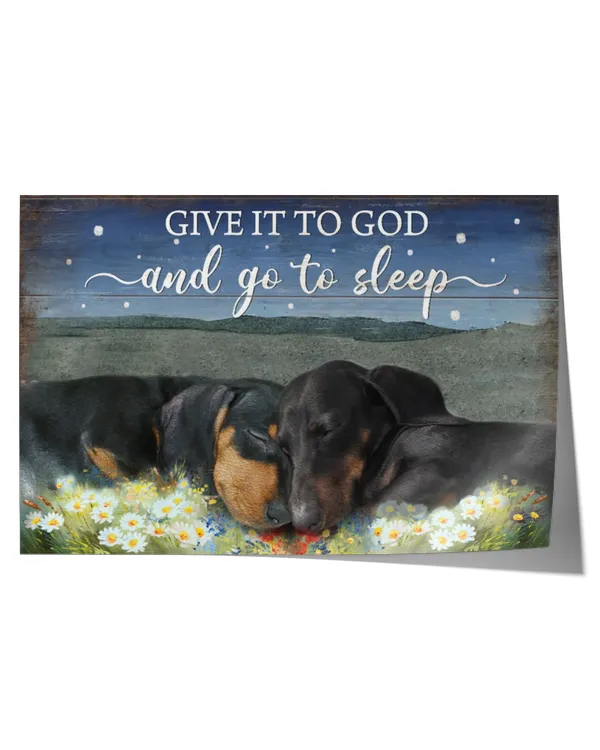 Dachshund Give It To God