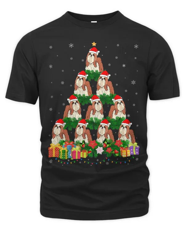 Xmas Outfit for Shih Tzu Dog Lovers Ugly Christmas Sweater