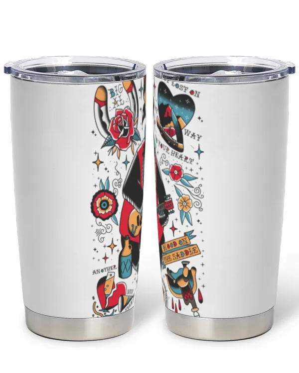 Full Printed Stainless Steel Tumbler (20oz)