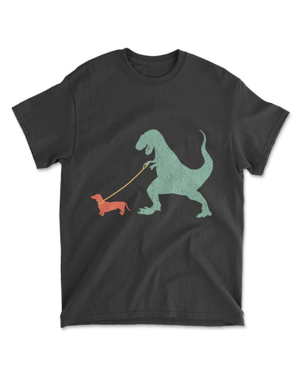 Cute Dachshund Dinosaur Funny Wiener Dog T-shirt