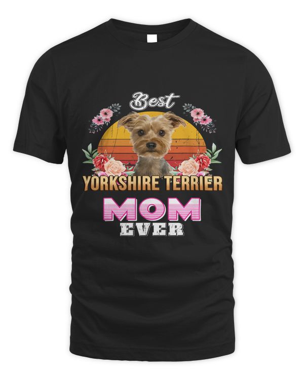 Vintage Best Yorkshire Mom Ever Mothers Day For Dog Mom