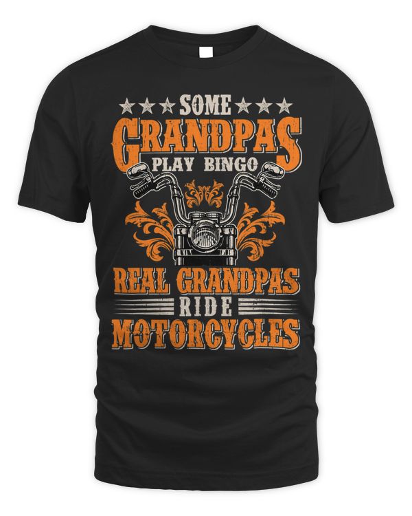 Mens Funny Saying Biker Shirts Dad Grandpa Ride Motorcycle Lovers 11