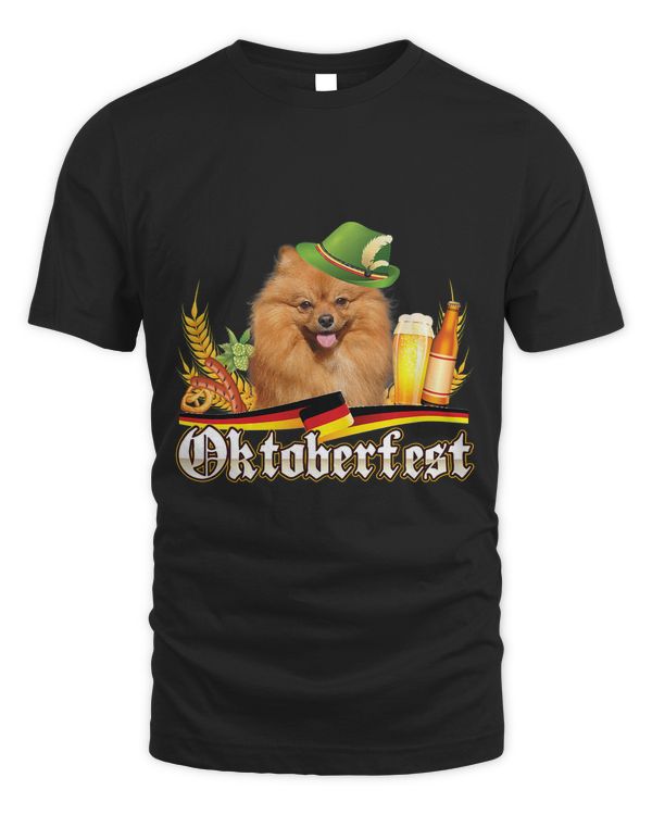 Pomeranian Dog Beer Oktoberfest Prost Beer Festival Munich 592