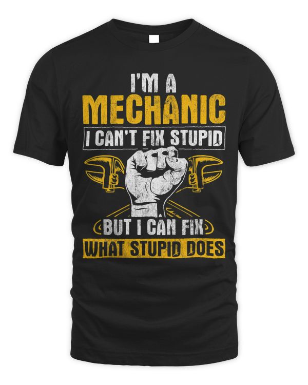 I Can Fix What Stupid Does Garage Car Mechanic
