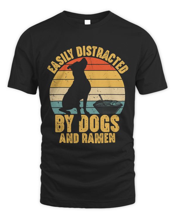 Funny Bully Anime Dog Breed Pitbull Eating Ramen Japanese Noodles Pitbull Dog