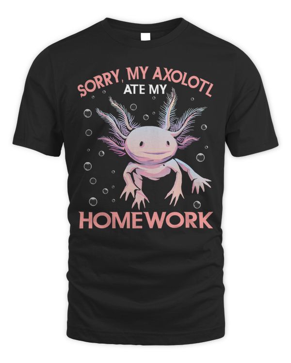 Axolotl Salamander Case 246 - Unisex Standard T-Shirt