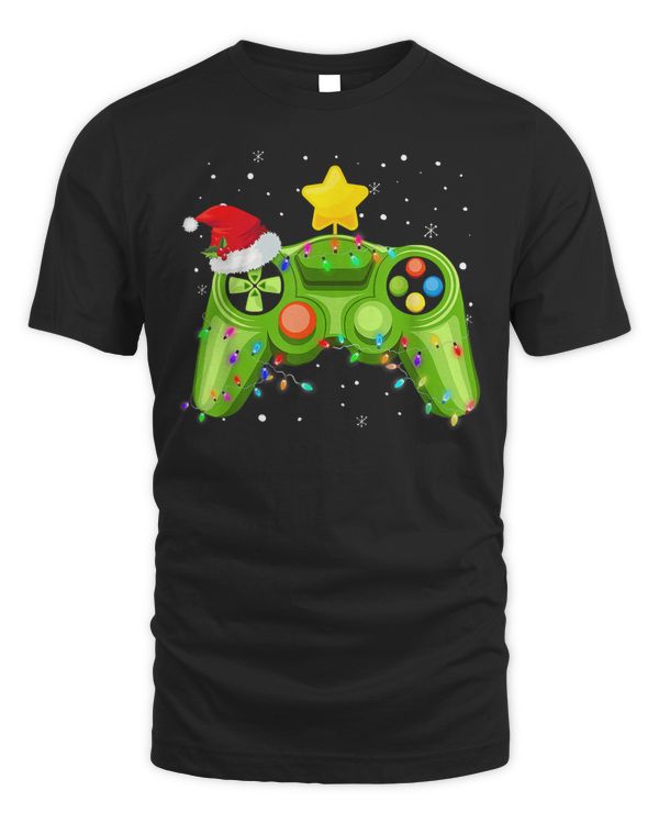 Game Controller Christmas  For Video Gamers Boys Kids 455 - Unisex Standard T-Shirt