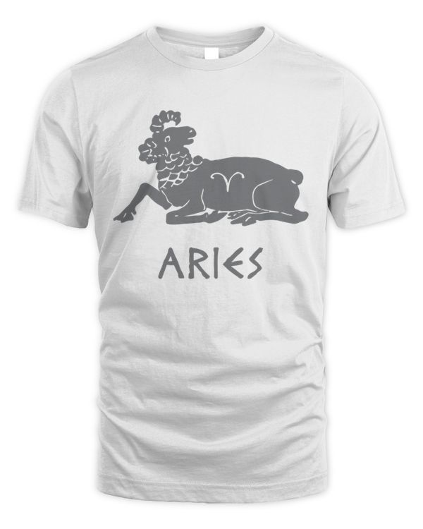 Aries Zodiac sign Shirt March April Birthday Present - Men's Standard T-Shirt