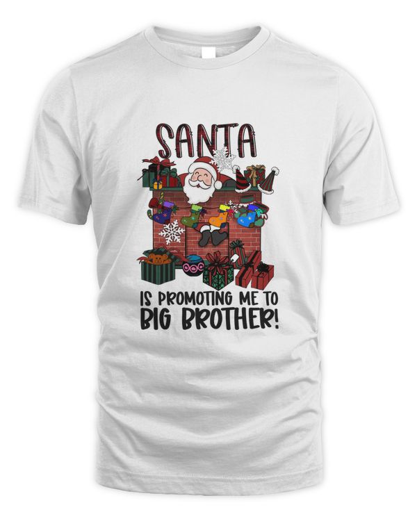 RD Big Brother Christmas Shirt, Promoted to Big Brother Train Shirt, Santa Big Brother To Be Shirt - Men's Standard T-Shirt