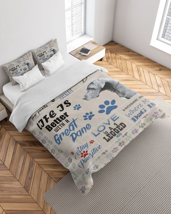 Great Dane  Blanket - Quilt