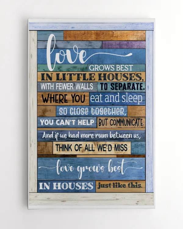 love farmhouse 20x30