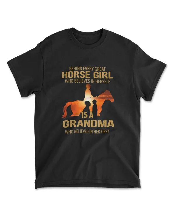 behind every horse girl who belives in