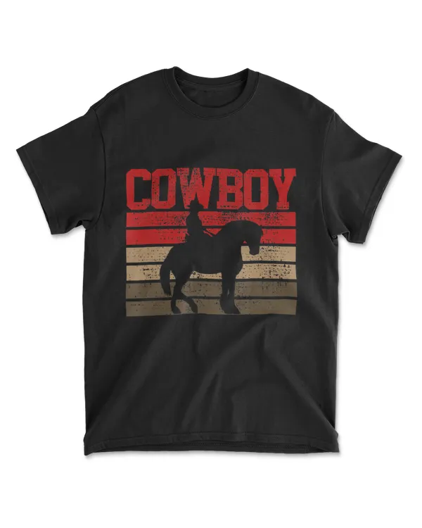 Cowboy Rodeo Horse Gift Country T-Shirt