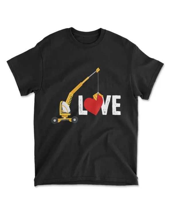 Funny Valentine Day Shirt For Truck Love B