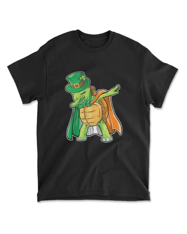 Dabbing Turtle St Patricks Day Boys Lepr