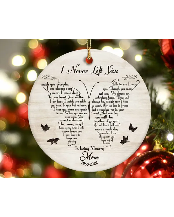 Circle Ceramic Ornament