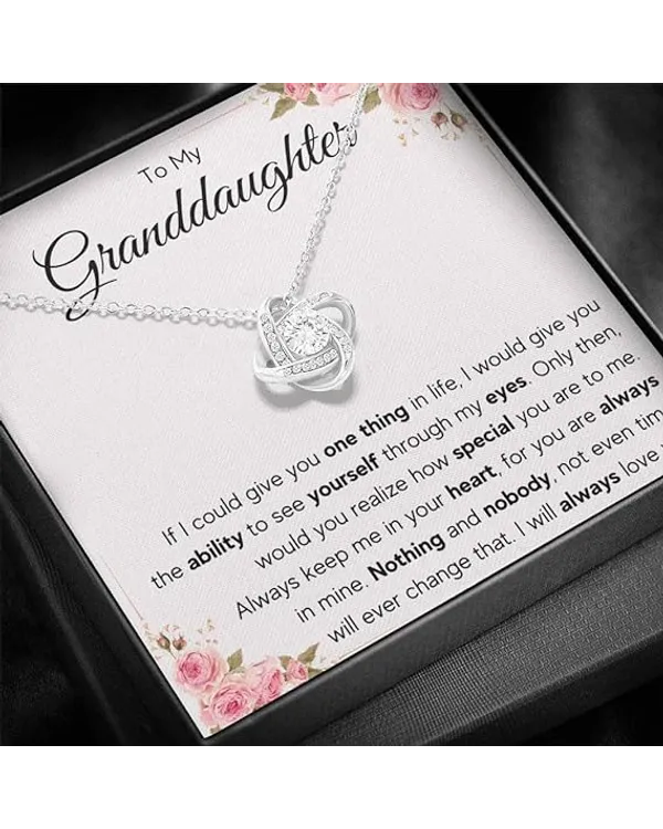 Granddaughter Necklace Gifts From Grandma