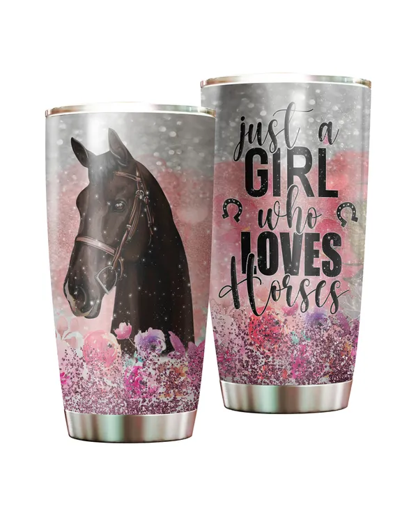 Just a Girl Who Loves Horses Flower
