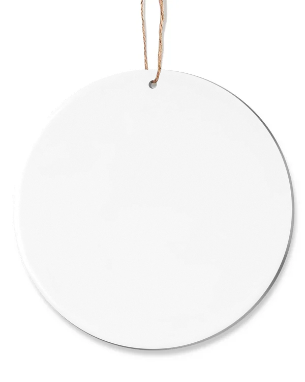 Acrylic Ornament - Circle