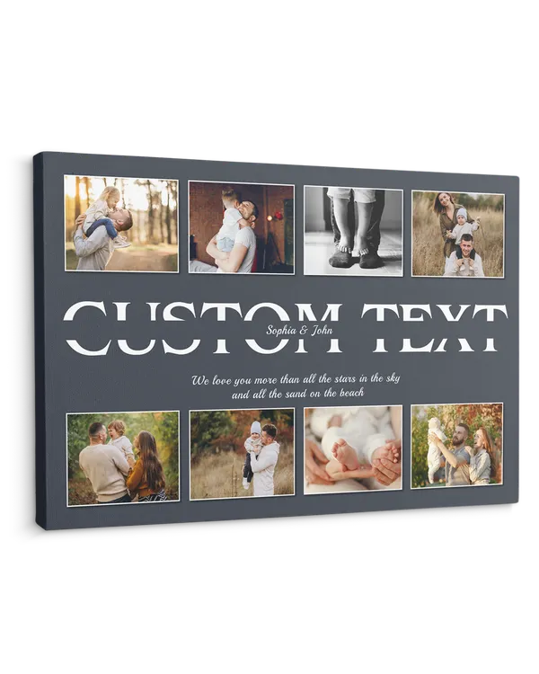 Personalized Custom Grandma Photo Canvas CS109
