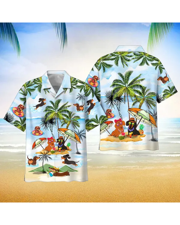 AOP Unisex Hawaiian Shirt 2