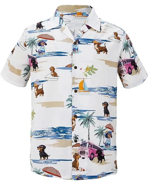 AOP Unisex Hawaiian Shirt 2