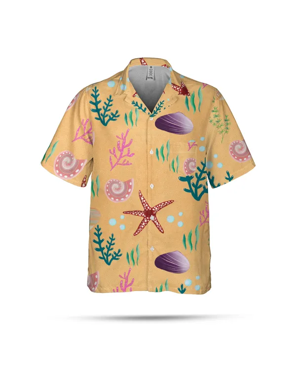 AOP Hawaiian Shirt with Pocket 2