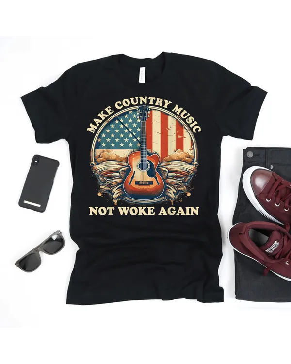 Make Country Music Not Woke Again Shirt