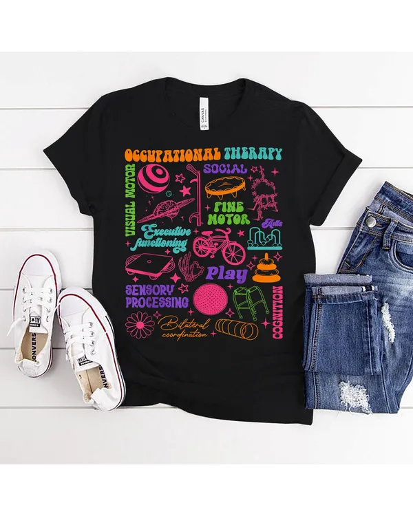Occupational Therapy Ot Mom Mental Health Student Women Shirt