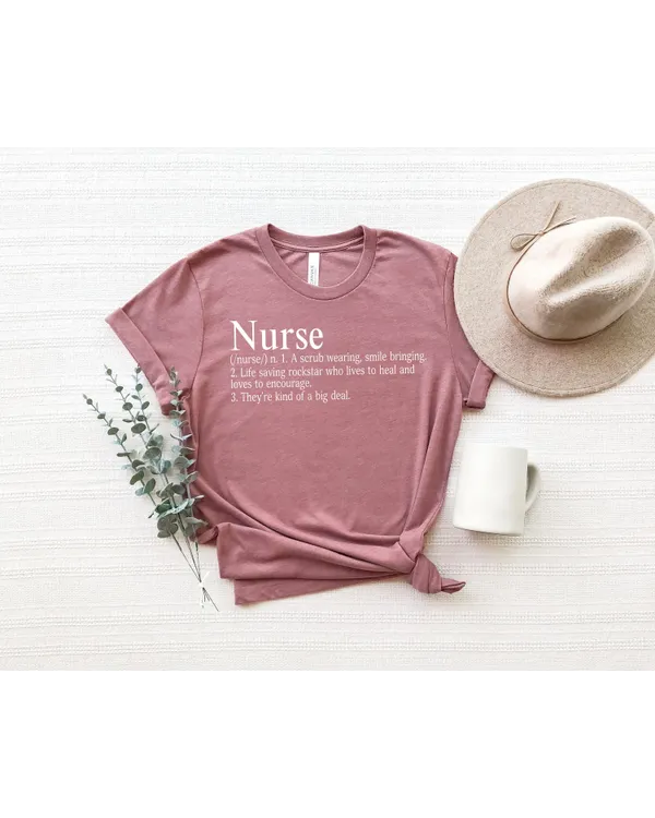 Nurse Definition T-Shirt, Stethoscope Shirt, Nurse life Shirt, Nurse T-Shirt, Nursing grad gift, Nursing student Shirt, Gift for Nurse