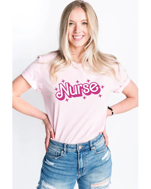 Pink Nurse Shirt, Nurse Shirt Gift, Nursing School Tee, Nurse Tee, Gift For Nurse, Super Hero, Nurse Life Shirt