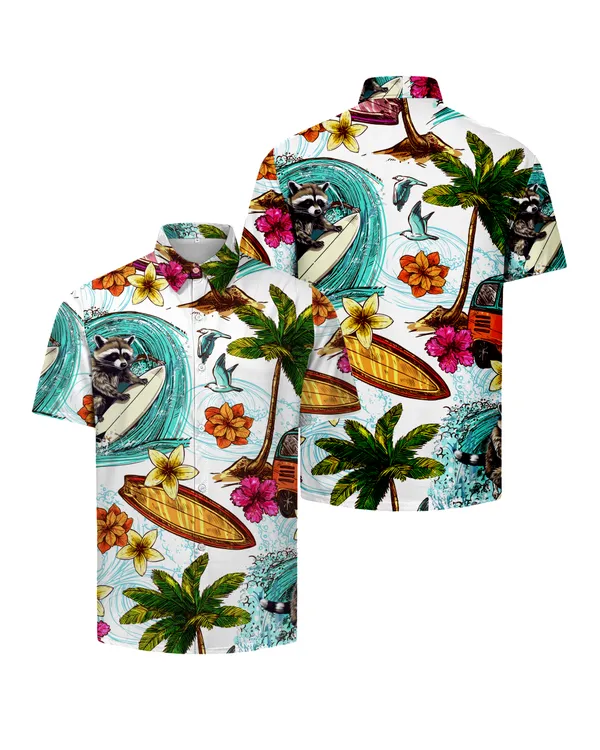 AOP Unisex Hawaiian Shirt 2