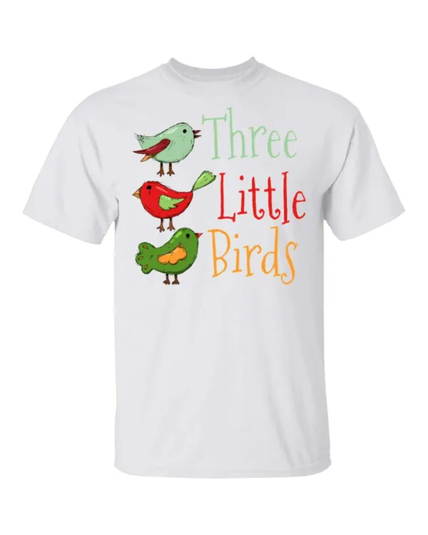 Three Little Birds Hippie T-shirt