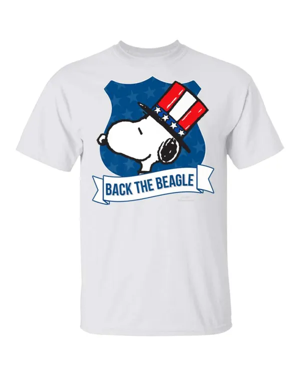 Peanuts Snoopy for President Back The Beagle T-Shirt