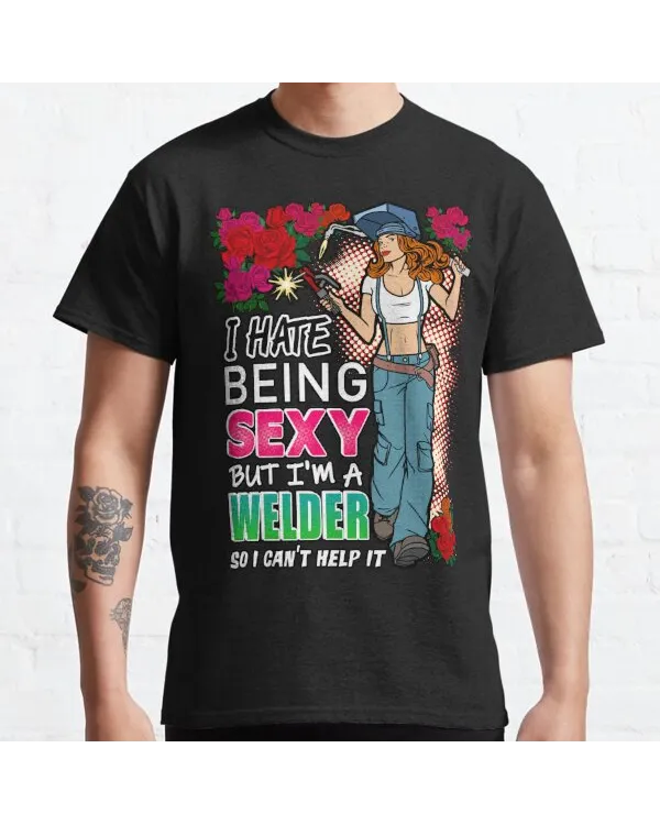 Welder Babe Classic T-Shirt