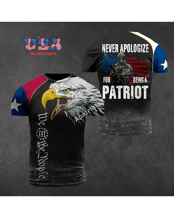 AMERICAN PATRIOTS 3D T-SHIRT - PT22