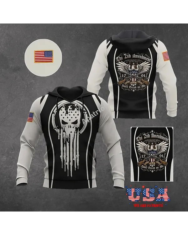 AMERICAN PATRIOTS 3D HOODIE - HD04