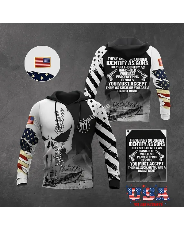 AMERICAN PATRIOTS 3D HOODIE - HD10