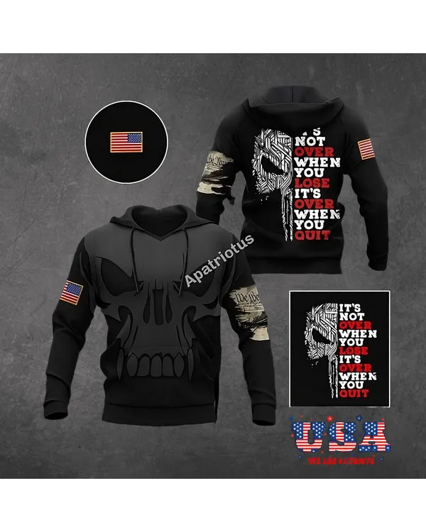 AMERICAN PATRIOTS 3D HOODIE - HD11