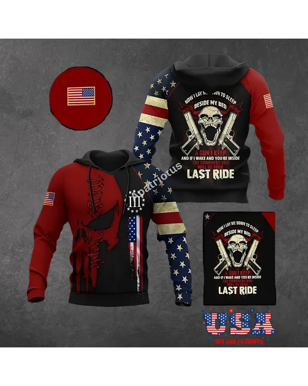 AMERICAN PATRIOTS 3D HOODIE - HD13