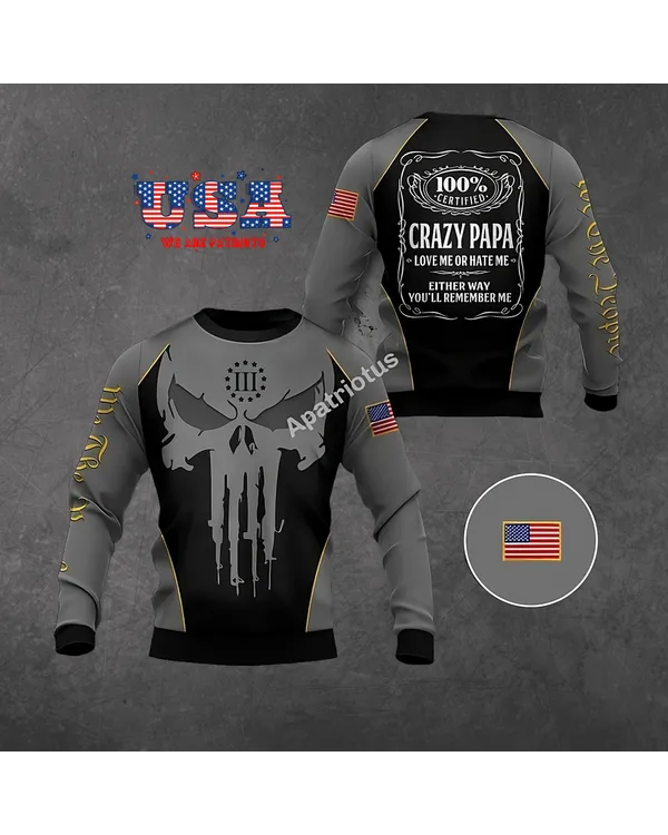 AMERICAN PATRIOTS - 3D SWEATSHIRT - SW01