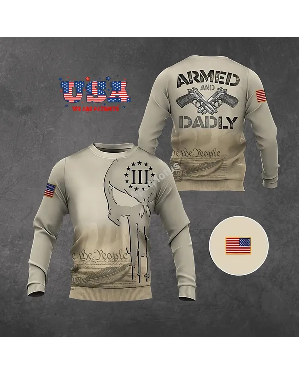 AMERICAN PATRIOTS - 3D SWEATSHIRT - SW08