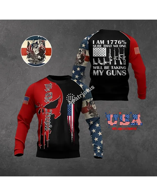 AMERICAN PATRIOTS - 3D SWEATSHIRT - SW09