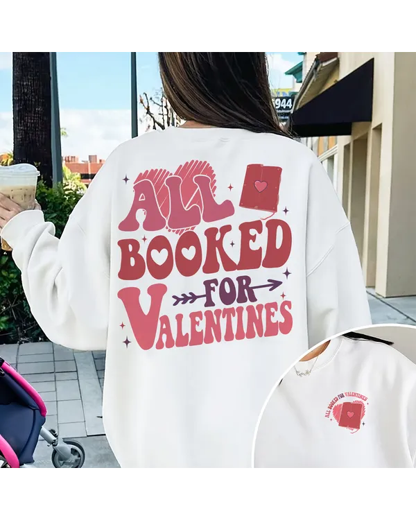 All booked for valentines shirt