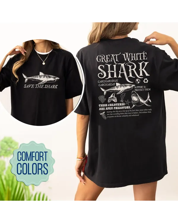 Save the shark shirt