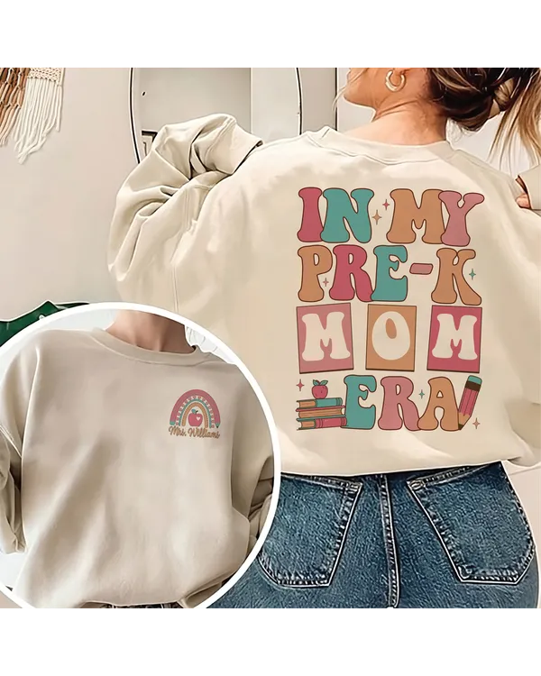 In my pre-K mom era shirt