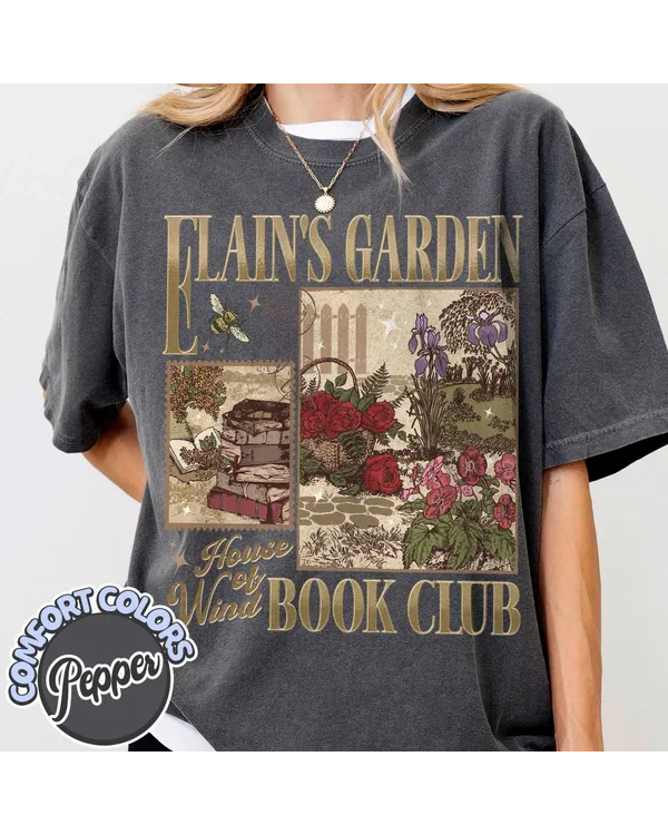 Elain Archeron Garden Shirt, Acotar Shirt Archeron Sisters, Velaris Night Court Sjm Merch Nesta Cassian Feyre Rhysad Acosf Gift