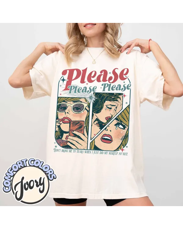 Please Please Please Shirt, Don�t Embarrass Me Shirt, Concert Shirt, Soft Girl Aesthetic, Music Lover Gift, Festival Outfit