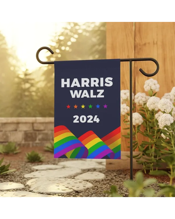 Harris Walz 2024 Flag Made in USA FG37
